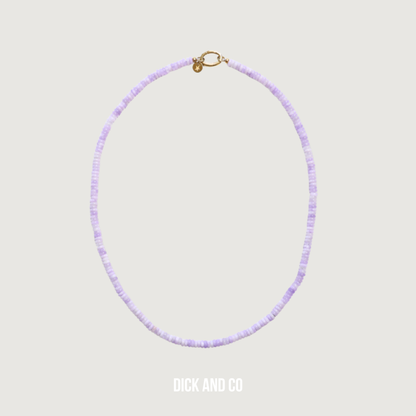 Roger Lavender Long Necklace