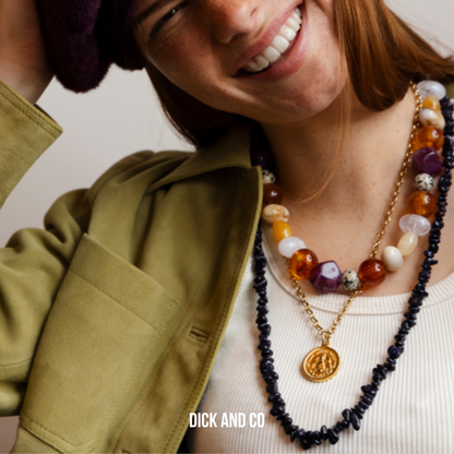 Yuyu Long Galaxy Necklace