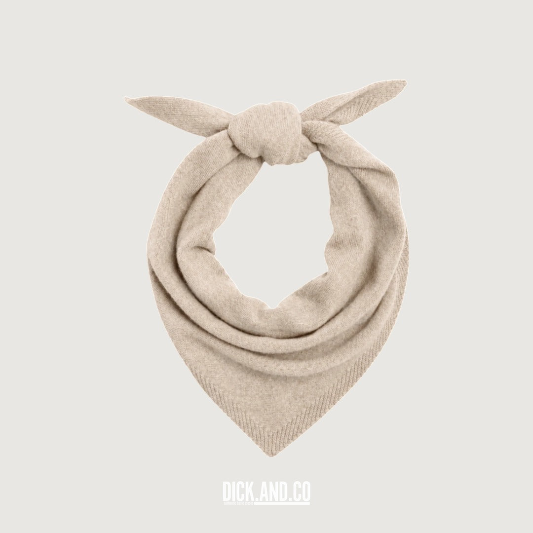BONNIE STUDIOS Bonnie Wollen sjaal in Beige, vrijstaand product