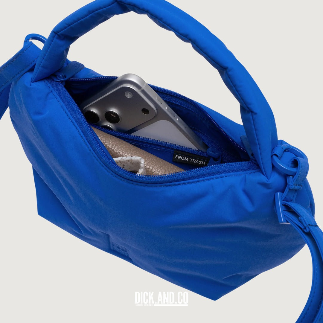 GOT BAG Cloud Bead Bag in Blauw, detailopname